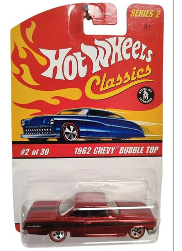 Hot Wheels Classics 1962 Chevy Bubble Top Series 2 Metal/met