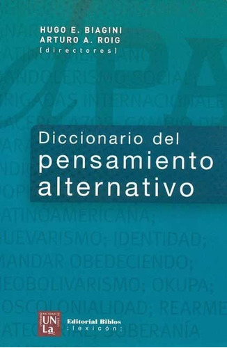 Diccionario Del Pensamiento Alternativo