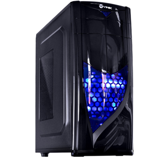 Gabinete Vinik Vx Gaming Eclipse V2 Preto Led Azul, 25337