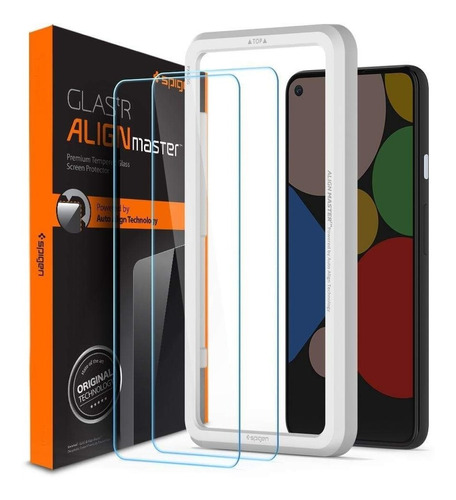 Google Pixel 4a 5g Spigen Vidrio Templado Protector X 2