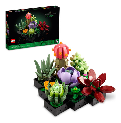 Producto Generico - Lego Icons Succulents  - Juego De Plant.