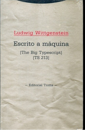 Escrito A Maquina - Ludwig Wittgenstein