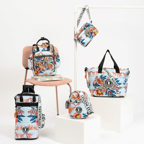 Imagen 10 de 10 de Mochila Matera Diamond Jazz Tigre Japones