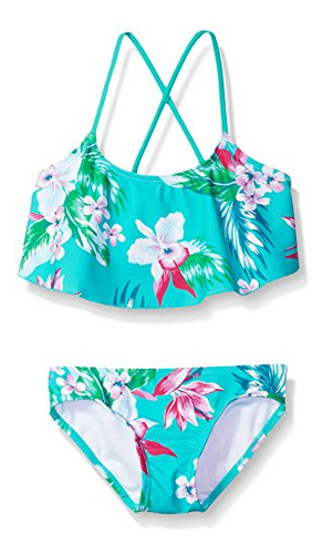 Kanu Surf Alania Flounce Bikini Beach Sport 2 Piezas Traje D