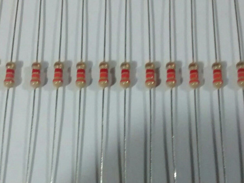 Resistor 3k3 1/4w 5/% Kit Com 500 Peças