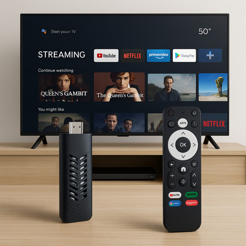 Smart Tv Stick 4k Com Android 2gb Ram Hdmi Conversor Smart