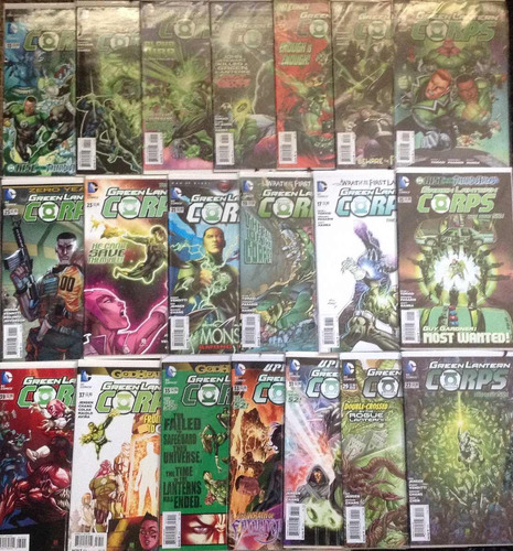 New 52 - Green Lantern Corps 2nd Serie (1 Al 40) Completo