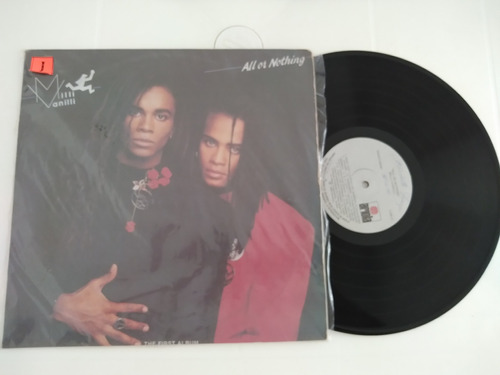 Milli Vanilli  All Or Nothing Vinilo Lp Ariola 1989 Colombia