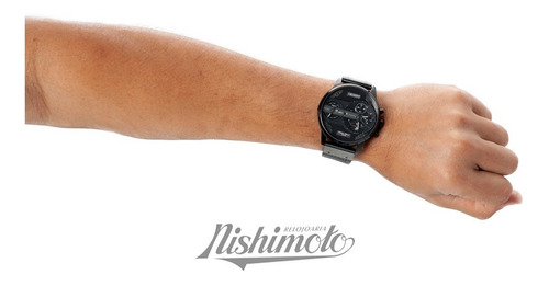 Relogio Orient Masculino Mpsct001 P1px Preto Couro Cronograf