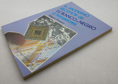 Moderno Receptor De T.v. Blanco Y Negro A Transistores
