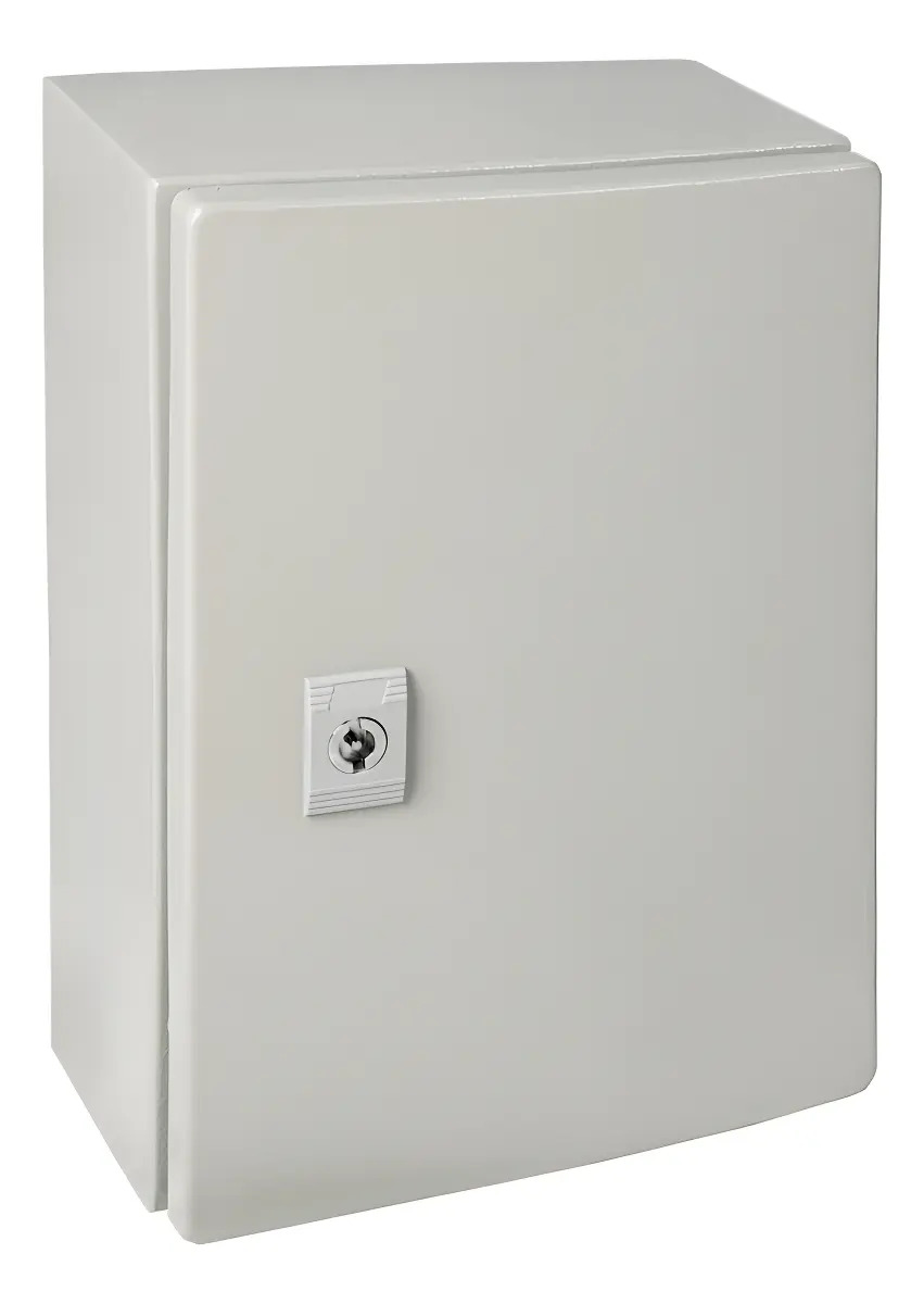 Gabinete Metalico Electrico Ip65 Derrant 400x300x200mm Color Gris Ral7035