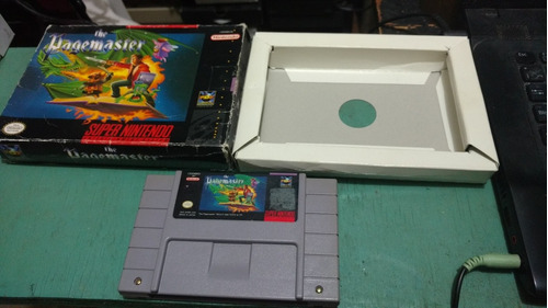 The Pagemaster En Caja Original Super Nintendo Snes