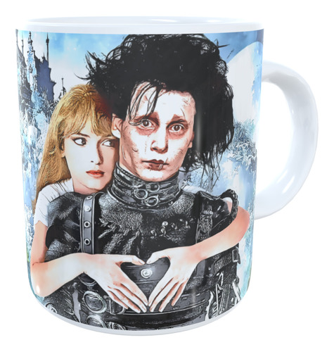 Taza Joven Manos De Tijera Johnny Depp Tim Burton