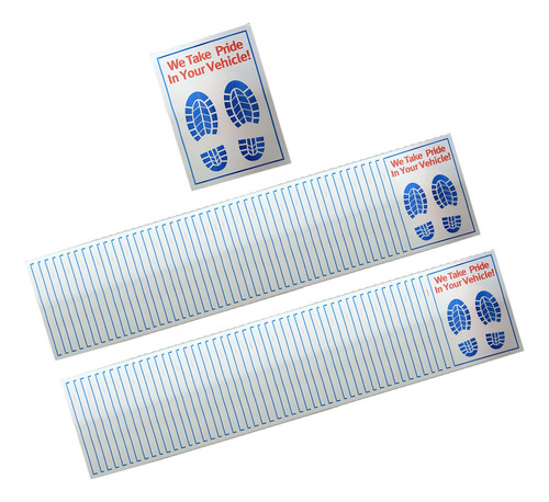Alfombrillas Desechables Para Coche Alfombrillas 100 Piezas