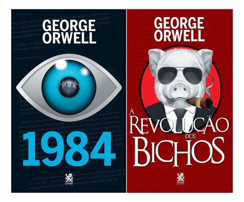 Revolução Dos Bichos E 1984 George Orwell, De George Orwell., Vol. Especial. Editorial Camelot, Capa Mole, Edição 2021 Em Português, 2021