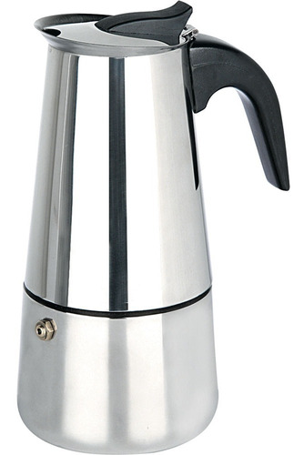 Cafeteira Italiana 12 Xícaras Aço Inox 600ml Café Cor Prateado