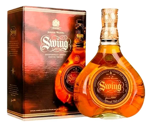 Whisky Johnnie Walker Swing 750 Ml. Con Estuche