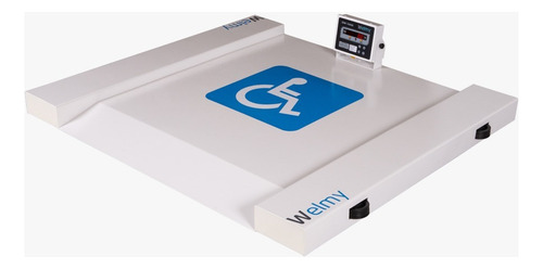 Balança Cadeirante Digital Com Rampa 500kg Welmy