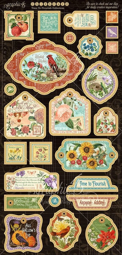 Graphic 45 Time To Flourish Deluxe Edicion Coleccionista