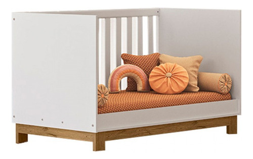 Quarto Infantil Completo Lion 4 Portas 6 Gavetas Branco