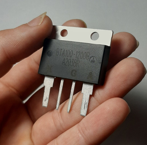 Regulador Bta100 1200b Bta 100a Potência 1200v Triac Bta 100