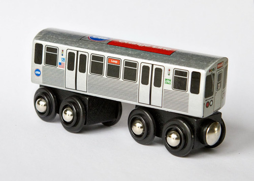 Munipals Mp0311or Mutero De Madera L Train Chicago Cta Orang