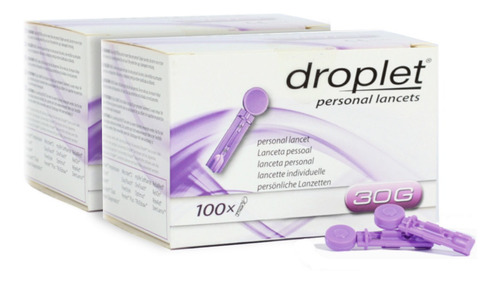  Droplet - Lancetas Para Punción Capilar 30g - 200 Pzs