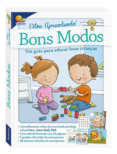 Estou Aprendendo! BONS MODOS, de Giuleri, Anne. Editora Todolivro Distribuidora Ltda., capa dura em português, 2018