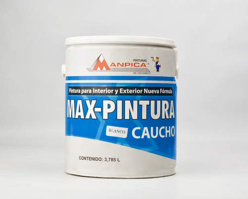 Pintura De Caucho Manpica Max-pintura Todos Los Colores