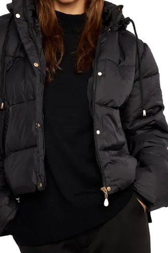 Campera Mujer Inflable Abrigo Capucha Temporada Invierno