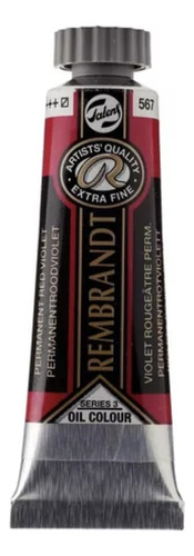 Tinta Óleo Talens Rembrandt 15ml S3 Escolha A Cor Cor Do Óleo Permanent Red Violet 567