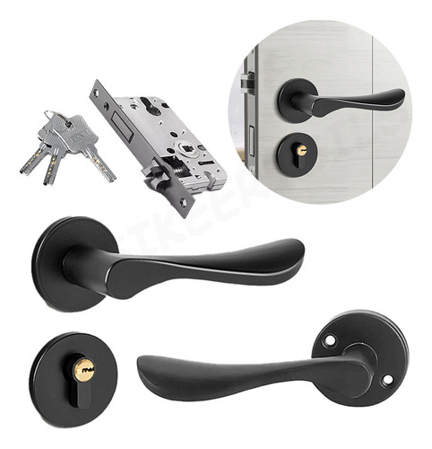 Lusikeertsils Cerradura Chapa Manija Para Puerta Recamara O