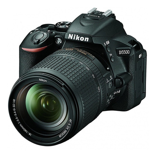 Camara Nikon D5500, 24mp, Lente 18-140, Wifi, Reflex Prof