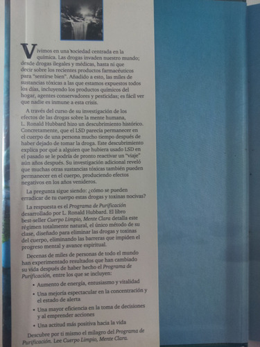Imagen 5 de 10 de L. Ronald Hubbard/ Cienciología / Cuerpo Limpio, Mente Clara