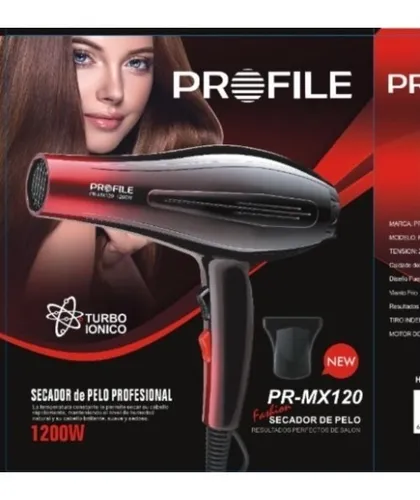 Secador De Pelo Profesional Profile 1200w MercadoLibre