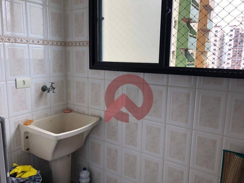 Apartamento Com 1 Dormitório À Venda, 55 M² Por R$ 245.000,00 - Tupi - Praia Grande/sp - Ap3351