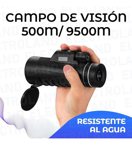 Telescopio Lente Monocular Con Trípode Para Celular