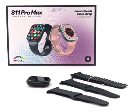 Smartwatch S11 Pro Max Wireless Bluetooth Llamadas Darmy Negro Negro