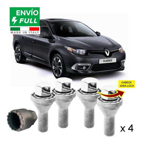 Esparragos Seguridad Para Llanta Renault Fluence Privilege