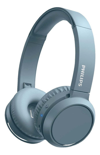 Audifono Philips Over Ear Bluetooth Tah4205 Azul