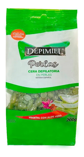 Cera Depilatoria Vegetal En Perlas Sistema Español X200 G