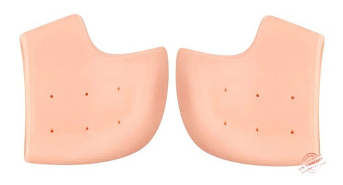Imagen 1 de 6 de Plantillas De Talon Gel Silicona Protector Antigrieta
