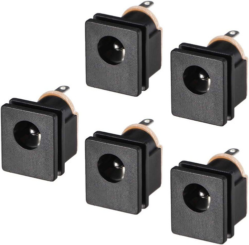 Uxcell Dc-015 0.217 In X 0.083 In Dc Power Jack Socket 3 Pin