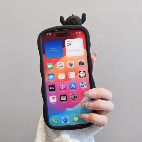 A Capa De Silicone Pro Max Com Costura 3d, Proteção De