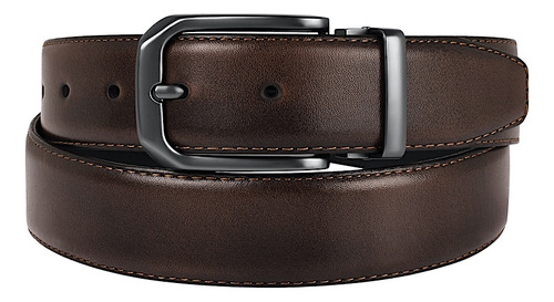 Cinturón Caballero Stylo 021 Piel Café Color Negro Talla 40