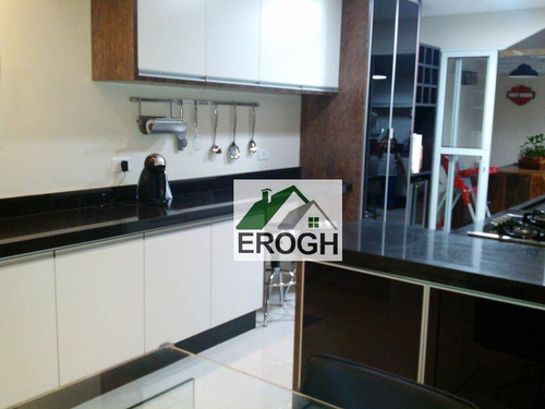 Imagem 2 de 30 de Sobrado Residencial À Venda, Santa Maria, Santo André. - So0099