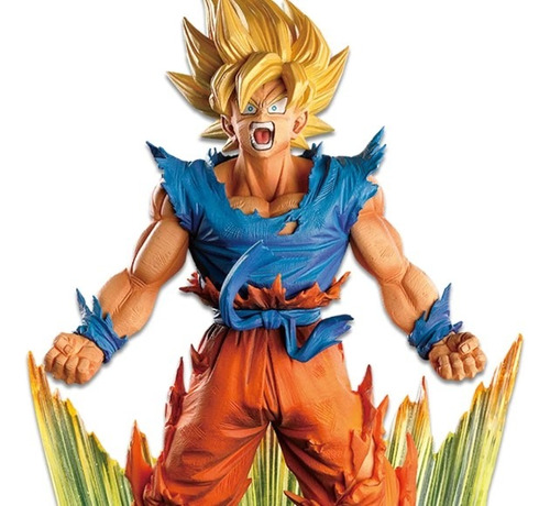 Diorama Goku Super Ssj1 Bandai Super Master Star