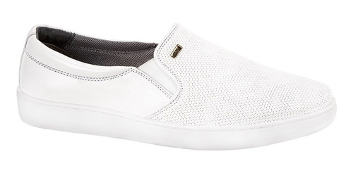 Zapato Enfermera Confort Mujer Flexi Blanco Piel Co166 A