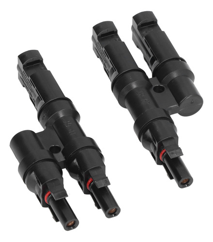 Conector Fotovoltaico, 1 Par De Ramas Solares, 2 A 1 Hembra,