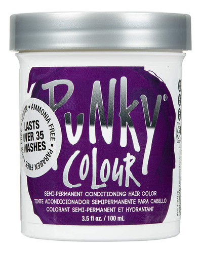 Tinte Semipermanente Jerome Russell Punky Purpura 100 Ml